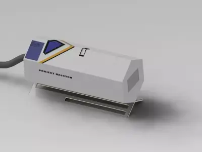 hex cryopod 3D model