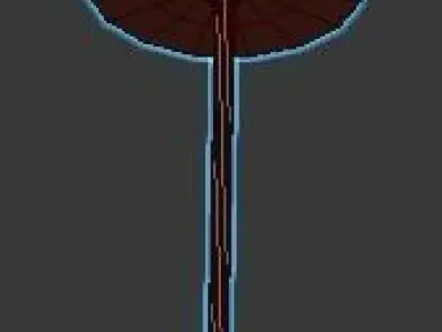 Areti Plates Pendant 3D model