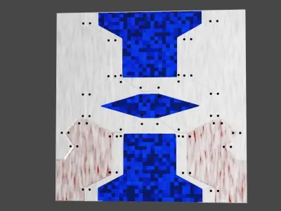 Scifi wall panel Texture