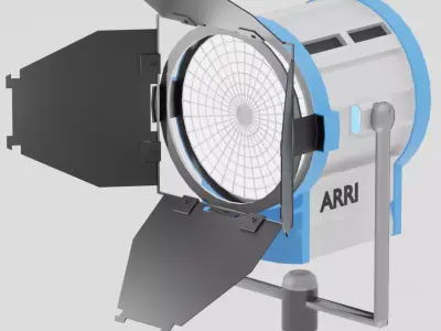 Movie Light Arri 650 Free 3D model