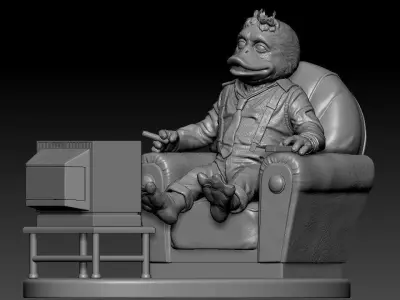 Howard the duck 3D print model