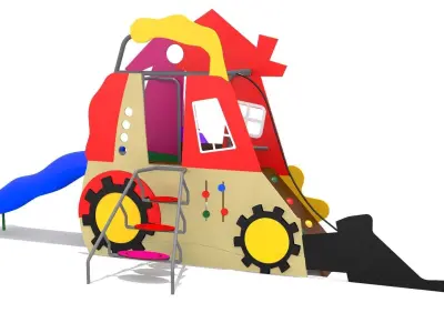Playground Playhouse 3D model purchase
