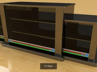 Tables and Chairs 3D Model Pack