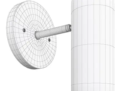 Eduard Sconce Low-poly 3D model