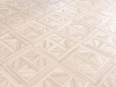 Parquet - Laminate - Wooden floor 2 in 1 Low-poly 3D model 171