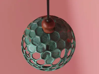 Hanging lamp 3D model