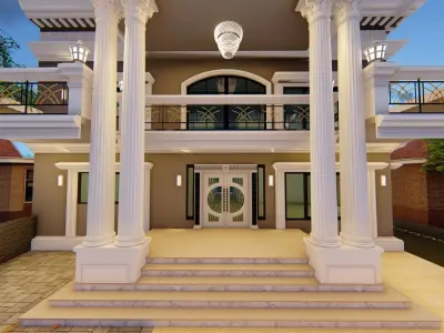 CLASSICAL VILLA lumion 8 3D model