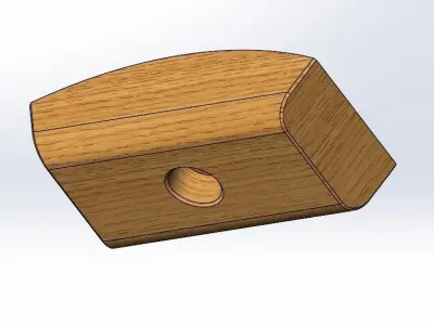 CartWheel wooden wheel 3D print model