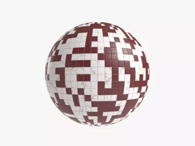 Floor Tile 001 PBR 4K - V34 Texture