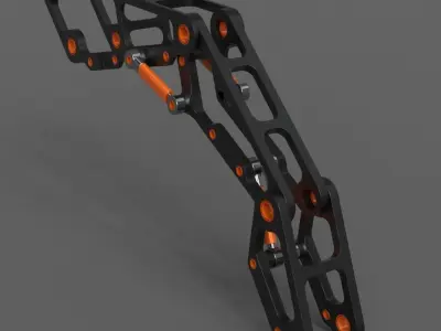 MACHINED MECHA DETAILS KIT-BASH 3D model