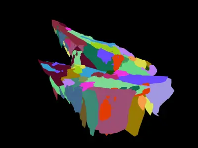 Dragon Hall - Right Upper Cliff 324 3D model