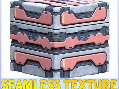 SciFi Seamless Texture Texture 33