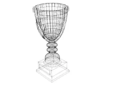 Trophy - Goblet 3D model