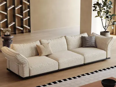 Interior Living Room Scene 16 3D model