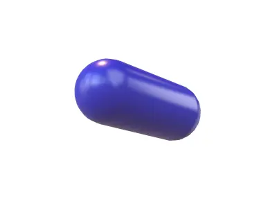 Pills v4 002 Low-poly 3D model