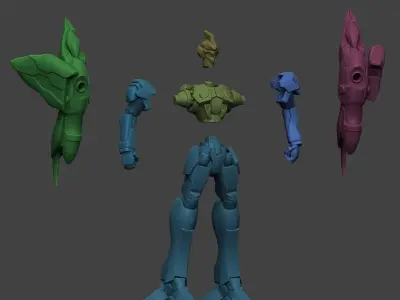 Weltall from Xenogears 3D print model