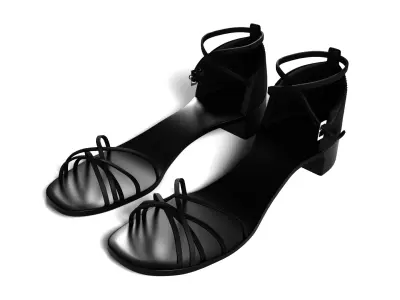 Sandal Salsa Dance 3D model