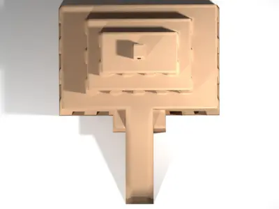 Ziggurat of Chogha Zanbil 3D model