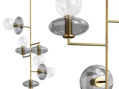 Arteriors Pimpri Chandelier Low-poly 3D model