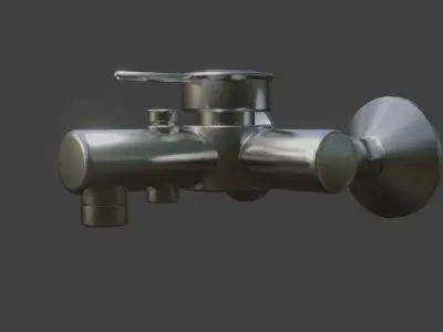 Bathroom Tap 3D model