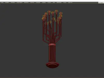 Delightfull Janis Low-poly 3D model