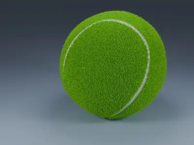 3D tennis ball  3D model