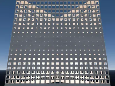 Outdoor sculpture 26O05 3D model