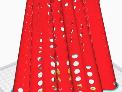 Lamp shade 3D print model