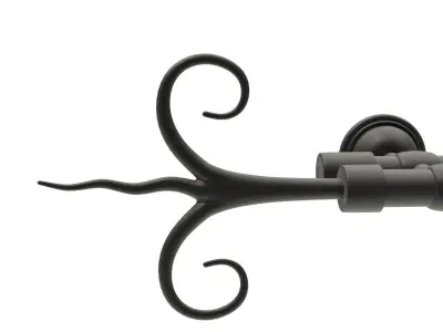 Curtain Rods No2 3D model