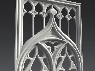Gothic Ornament 3D model