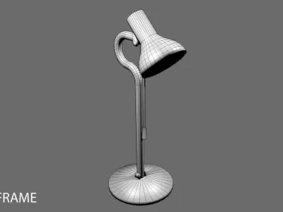 Gooseneck Lamp 1 3D model