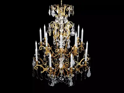 Delisle Chandelier  3D model