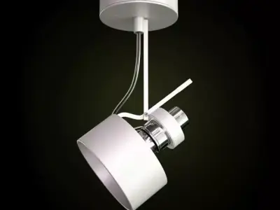 Sleek Modern Lamp 3D model purchase