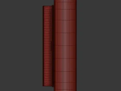 Precision Tube Sconce kellywearstler 3D model