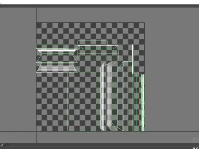 picture medieval Low-poly 3D model
