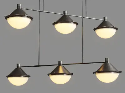 Aster Milk Glass Low-poly 3D model