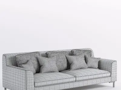 Pancake Sofa Talent 3D model