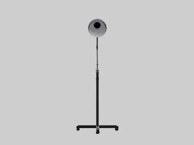 Medical Spotlight Low-poly 3D model