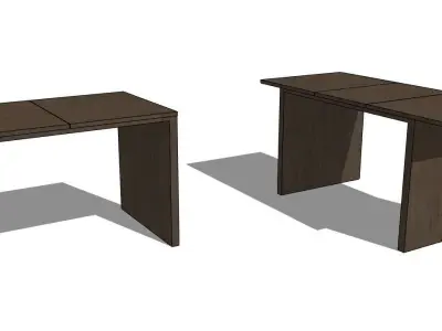 table-transforming two side tables 3D model