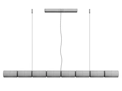 Luce Cilindrica S1 Pendant Lamp by Flos 3D model