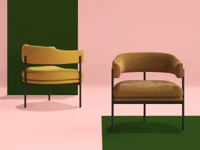 Isabella Chair 3D model