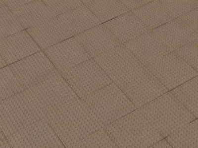 Tactile Warning Paver Tiles PBR Texture Texture