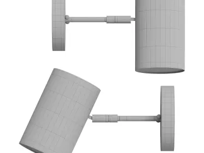 360 Lighting Carla Modern Wall Lamp 3D model