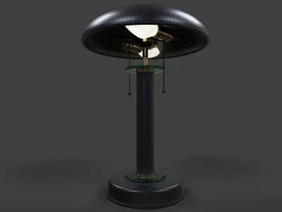 Table Lamp - High Poly 3D model