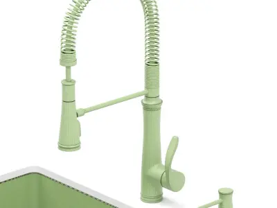 RUVATI kitchen sink Free 3D model