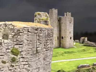 Trim Castle 3D model