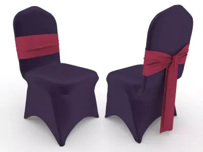 Banquet Chair 24 3D model