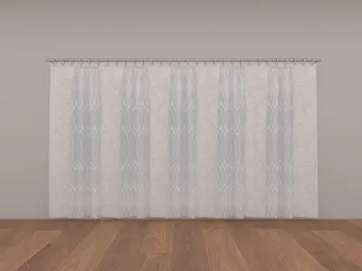 Classic Unique Curtain 3D model