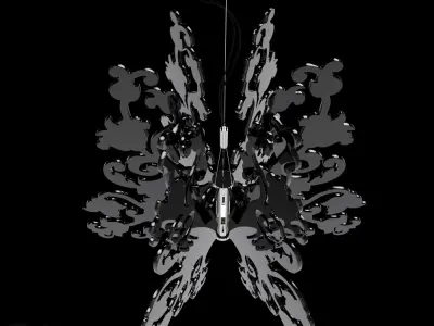 Suspension lamp Anastacha Terzani 3D model