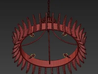 Coquette Chandelier 3D model